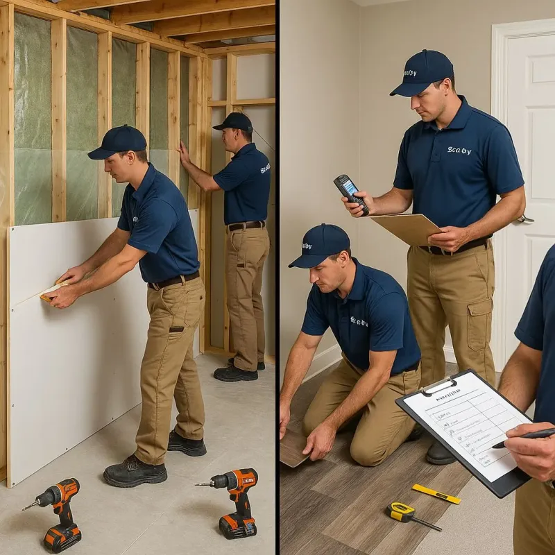 Repairs and Reconstruction process in Jasper, TN